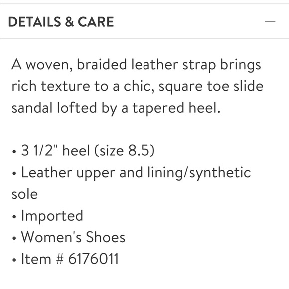 Vince Camuto Sz 5 Brelanie Braided Strap slip on Sandel.  Beautiful gold! 🌟⚜️ - Picture 8 of 11